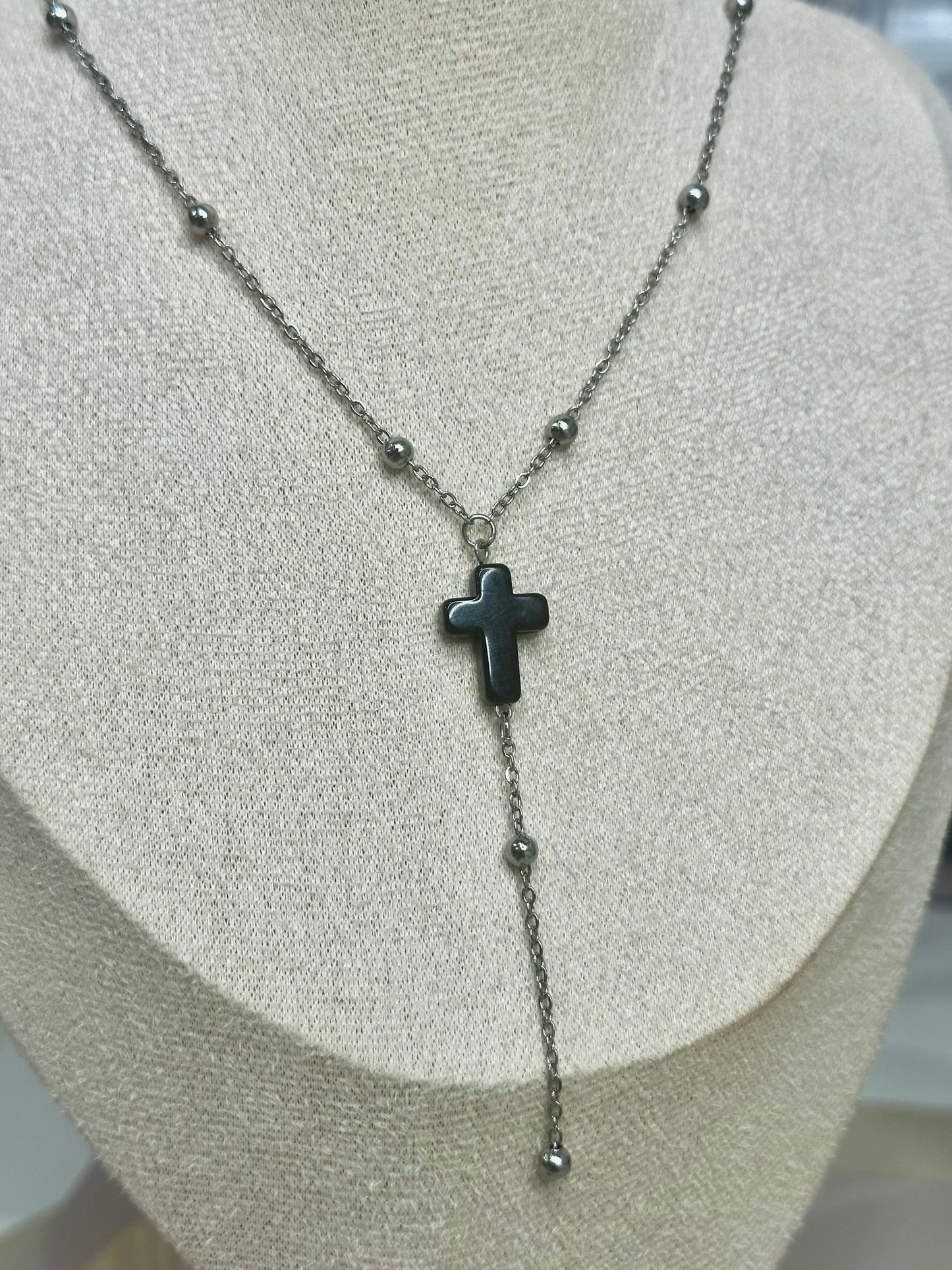 Collier croix