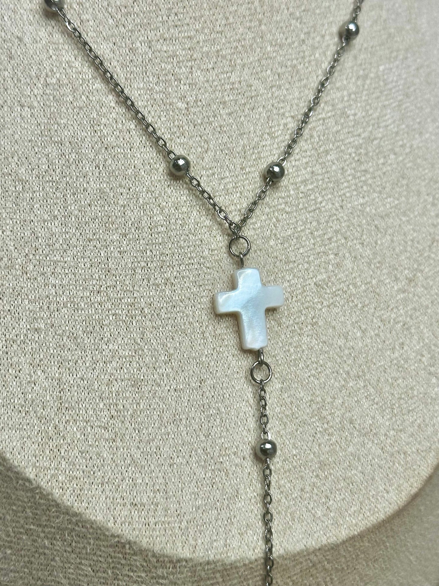 Collier croix