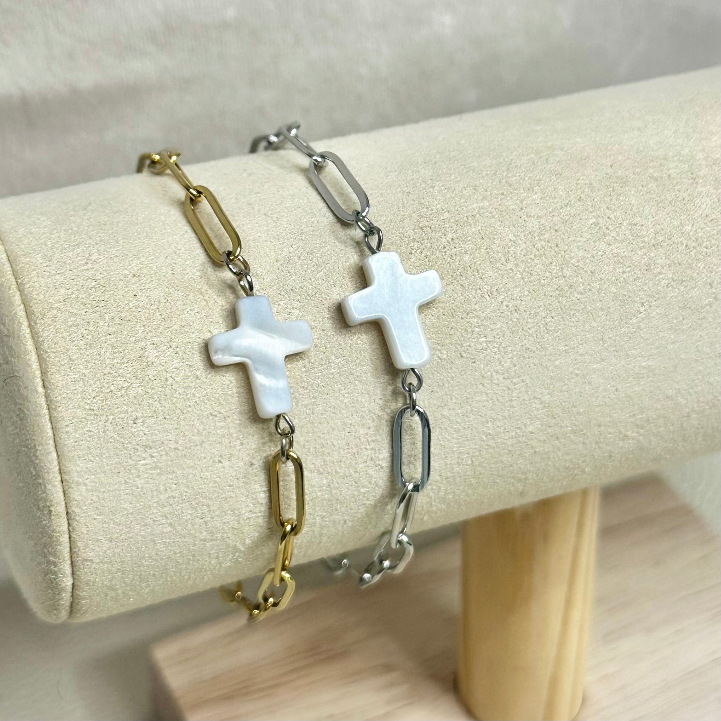 Bracelet croix