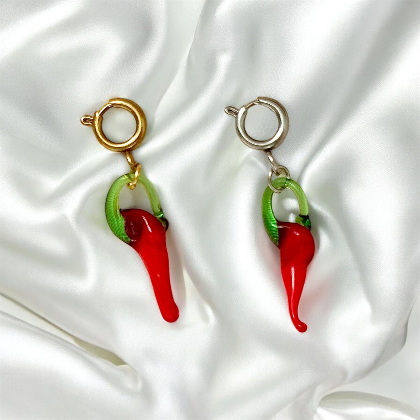 Charms Piment en Verre