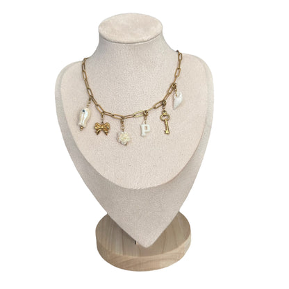 Charms Lettre Blanche