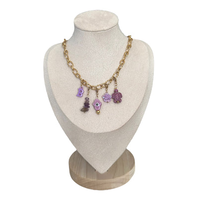 Charms Lettre Violette