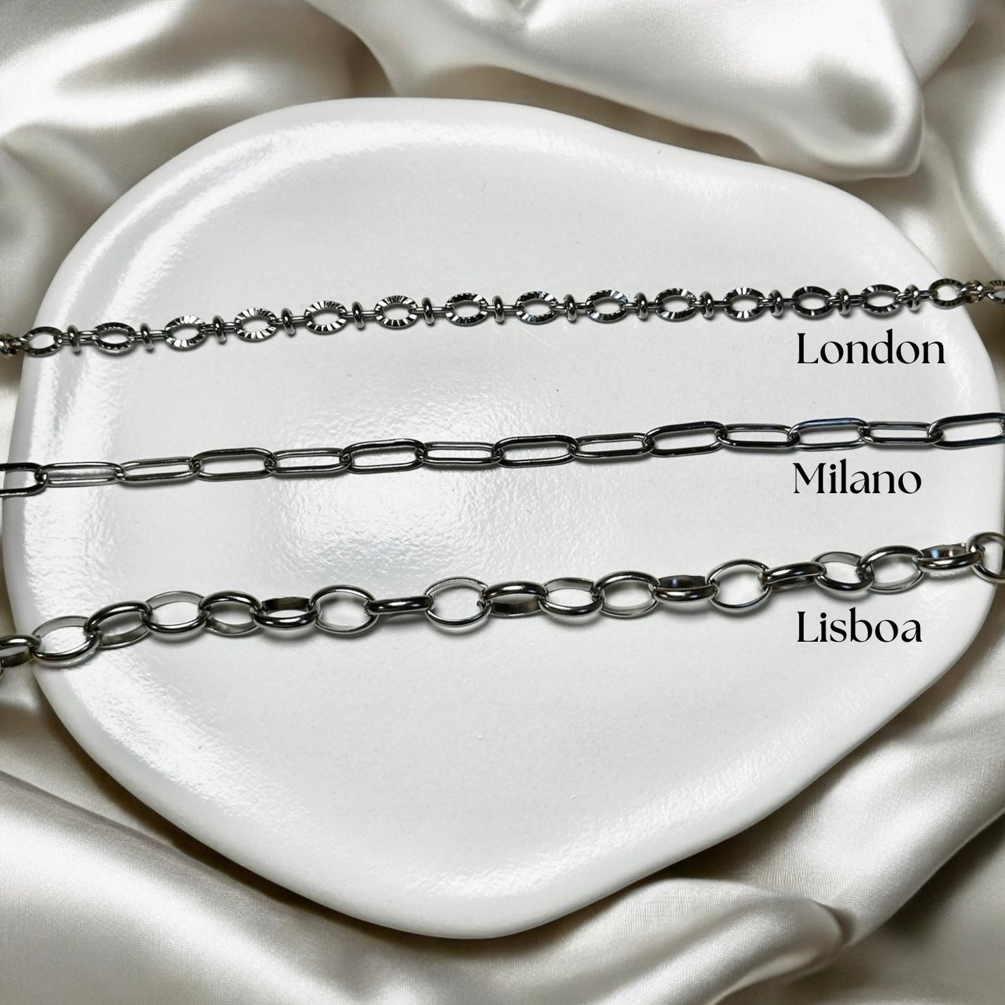 Collier Milano argenté